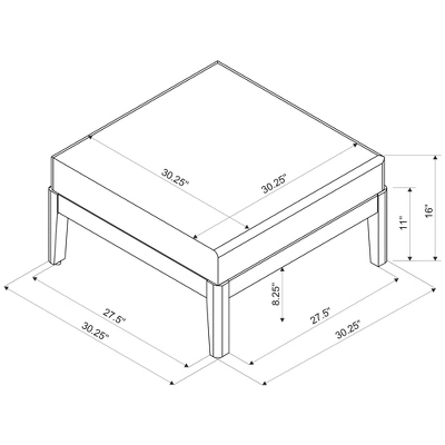 4pc Summerlyn Patio Seating Set - Linon - Image 15