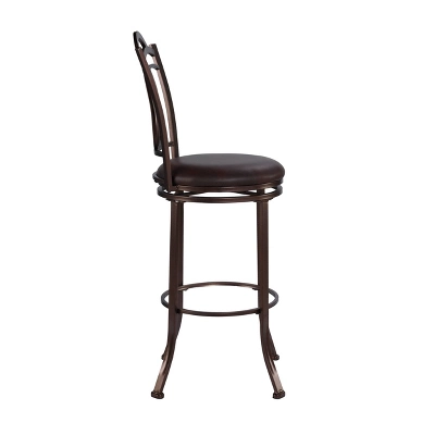 Colton Barstool Brown - Linon - Image 2