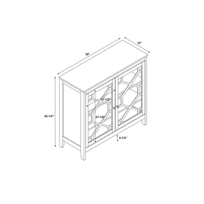 Fetti Large Cabinet - Linon - Image 3