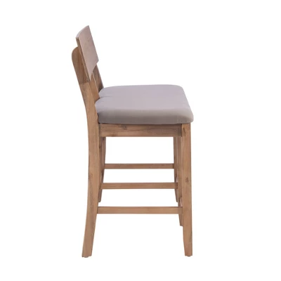 4pc Jordan Tavern Counter Height Dining Set - Linon - Image 11