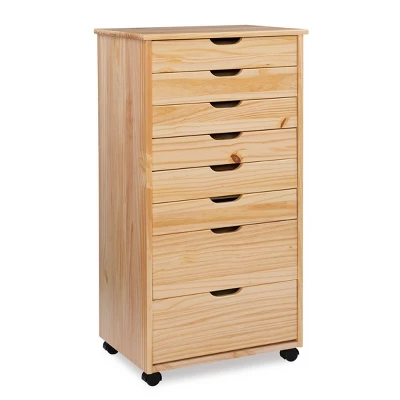 Cary 8 Drawer Rolling Storage Cart - Linon - Image 18