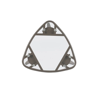 3pc Bertram Outdoor Wicker Conversation Set Gray - Linon - Image 10