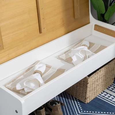 Large Merrill Back Rest Bench - Linon - Image 16