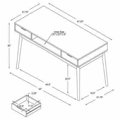 Perry Desk - Linon - Image 15