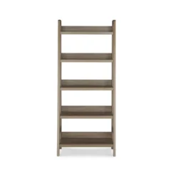 60.13" 5 Shelf Bookshelf Gray - Linon