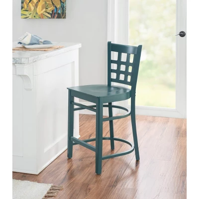 Set Of 2 Lola Counter Height Barstools - Linon - Image 7