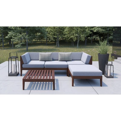 4pc Summerlyn Patio Seating Set - Linon - Image 9