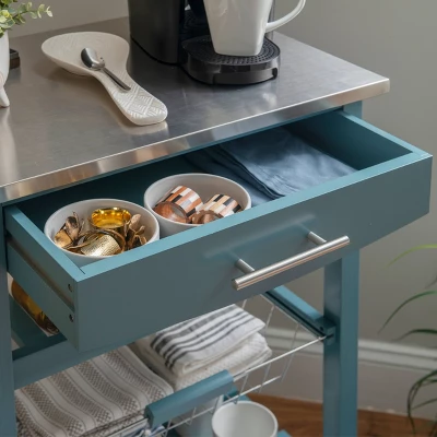 Clarke Kitchen Cart - Linon - Image 12