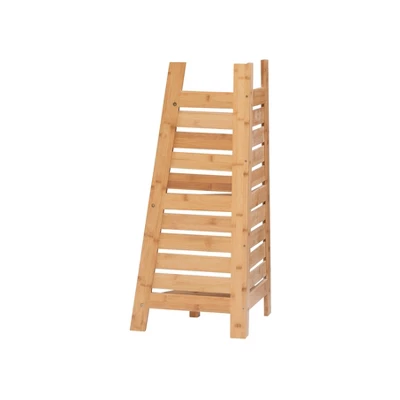 Bracken Bamboo Corner Shelf Natural - Linon - Image 3