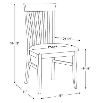 Set Of 2 Smythe Upholstered Chairs Black - Linon - Image 10