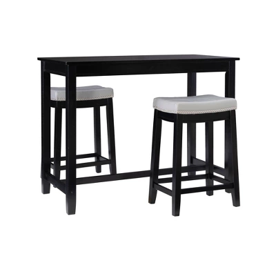 3pc Claridge Counter Height Dining Set - Linon - Image 19