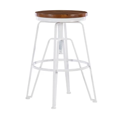 Metal And Wood Stools - Linon - Image 10