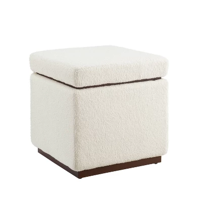 Lucinda Square Ottoman - Linon - Image 13