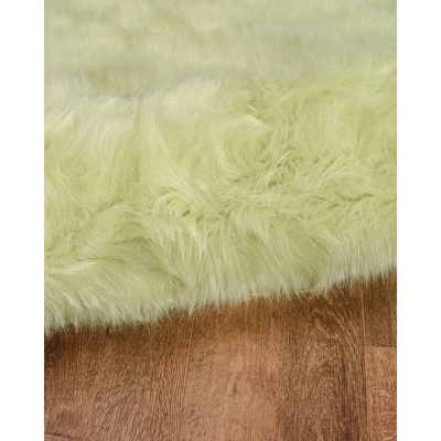 Faux Sheepskin Rug - Linon - Image 3