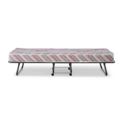 Twin Torino Folding Bed Gray - Linon