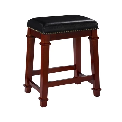 Kennedy Backless Counter Height Barstool Wood - Linon - Image 9