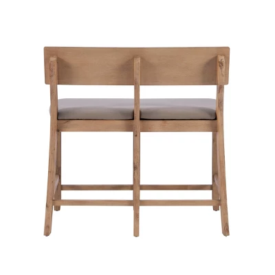 4pc Jordan Tavern Counter Height Dining Set - Linon - Image 12