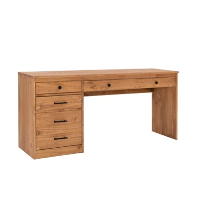 Vanessa Desk 1 File Cabinet - Linon - Image 16
