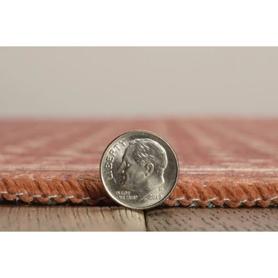 Tawney Washable Outdoor Rug Orange/Ivory - Linon - Image 5