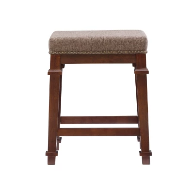 Kennedy Backless Counter Height Barstool Wood - Linon - Image 2