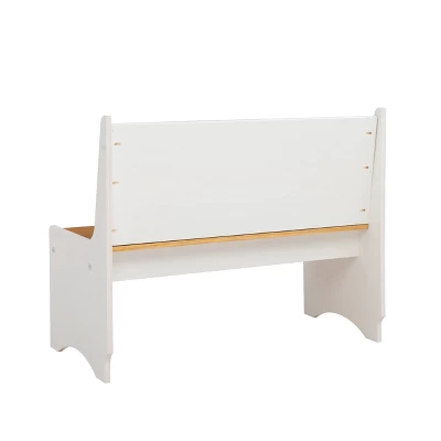 Large Merrill Back Rest Bench - Linon - Image 6