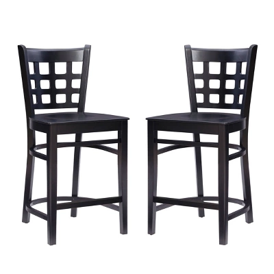 Set Of 2 Lola Counter Height Barstools - Linon - Image 12