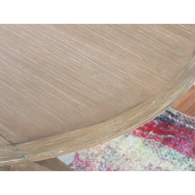 Torino Dining Tables Rustic Brown - Linon - Image 12