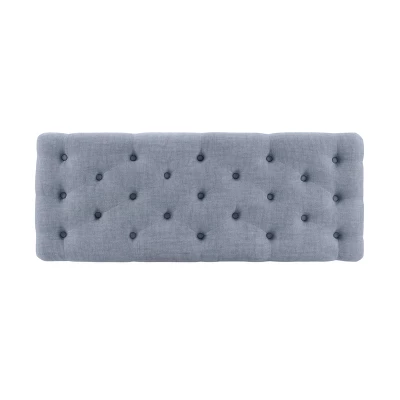 50" Isabelle Bench Blue - Linon - Image 4