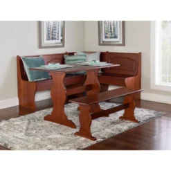 Chelsea Nook Dining Table Set - Linon