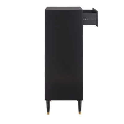 5 Drawer Geo Textured Chest - Linon - Image 4