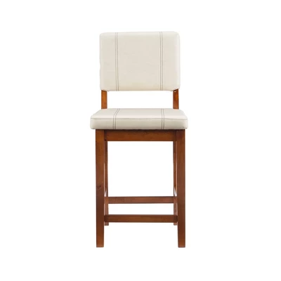 24" Milano Counter Height Barstool - Linon - Image 2