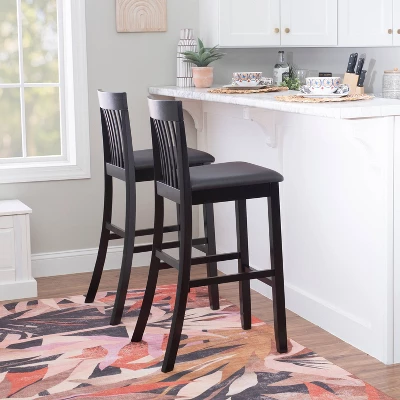 30" Torino Craftsmen Barstool - Linon - Image 6