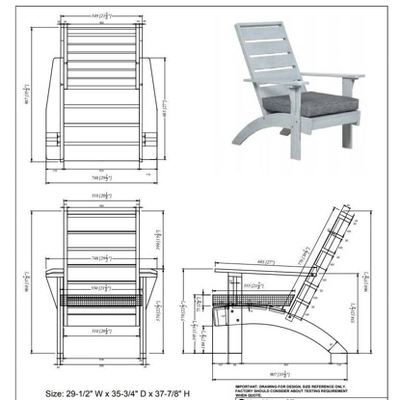 Rockport Outdoor Chair - Linon - Image 13