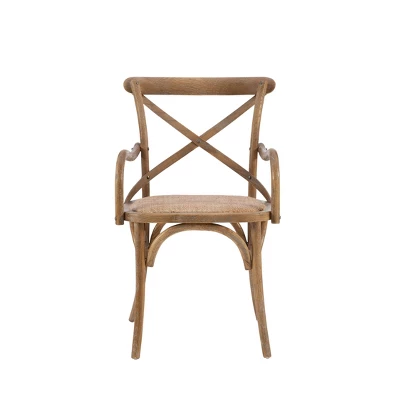 Helia Arm Chair Ash Gray - Linon - Image 2
