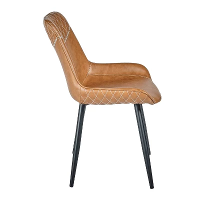 2pc Edler Dining Chairs - Linon - Image 4