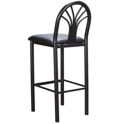 Set Of 2 Thayer Barstool Black - Linon - Image 4