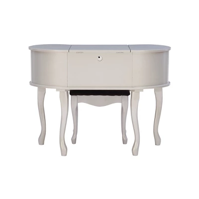 Paloma Vanity Set Silver - Linon - Image 8