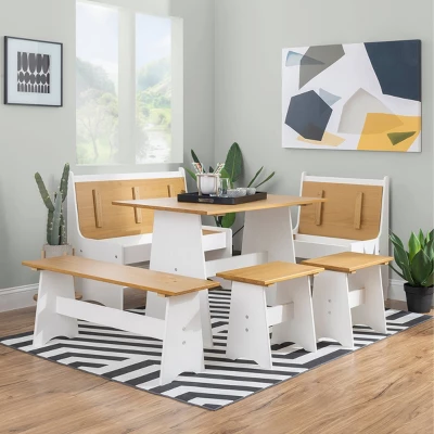 Large Merrill Back Rest Bench - Linon - Image 10