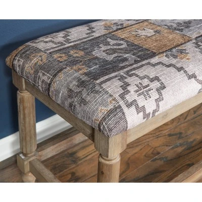 Kaya Bench Gray - Linon - Image 8