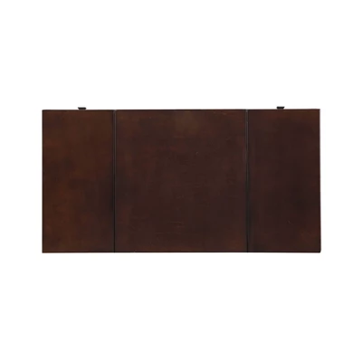 Home Angela Vanity Set Walnut - Linon - Image 8