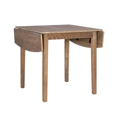 Torino Square Drop Leaf Dining Table - Linon - Image 14