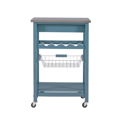 Clarke Kitchen Cart - Linon - Image 7