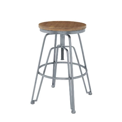 Metal And Wood Stools - Linon - Image 9