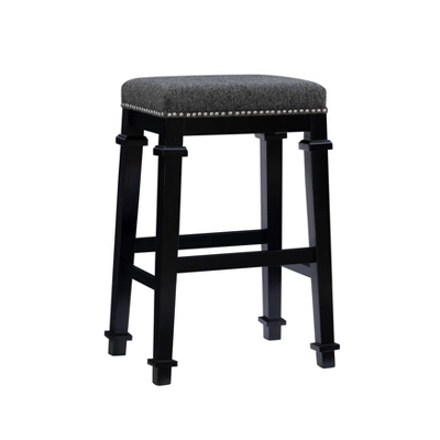 Kennedy Backless Barstool Wood - Linon - Image 10