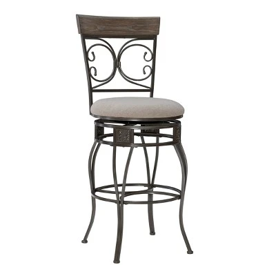 Nora Big And Tall Barstool - Linon - Image 10