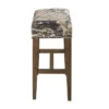 Walt Backless Barstool Wood Camo - Linon