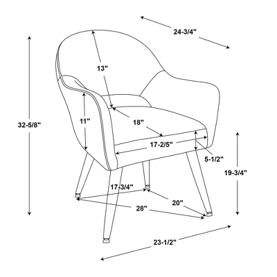 Serena Dining Chair - Linon - Image 10