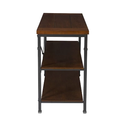 Austin TV Stand For TVs Up To 40" Light Brown - Linon - Image 3