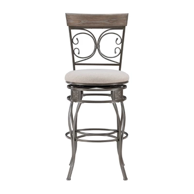 Nora Big And Tall Barstool - Linon - Image 2