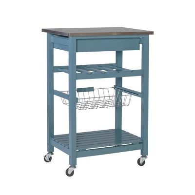 Clarke Kitchen Cart - Linon - Image 6